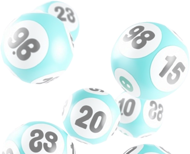 Colorful lottery balls for Set for Life game